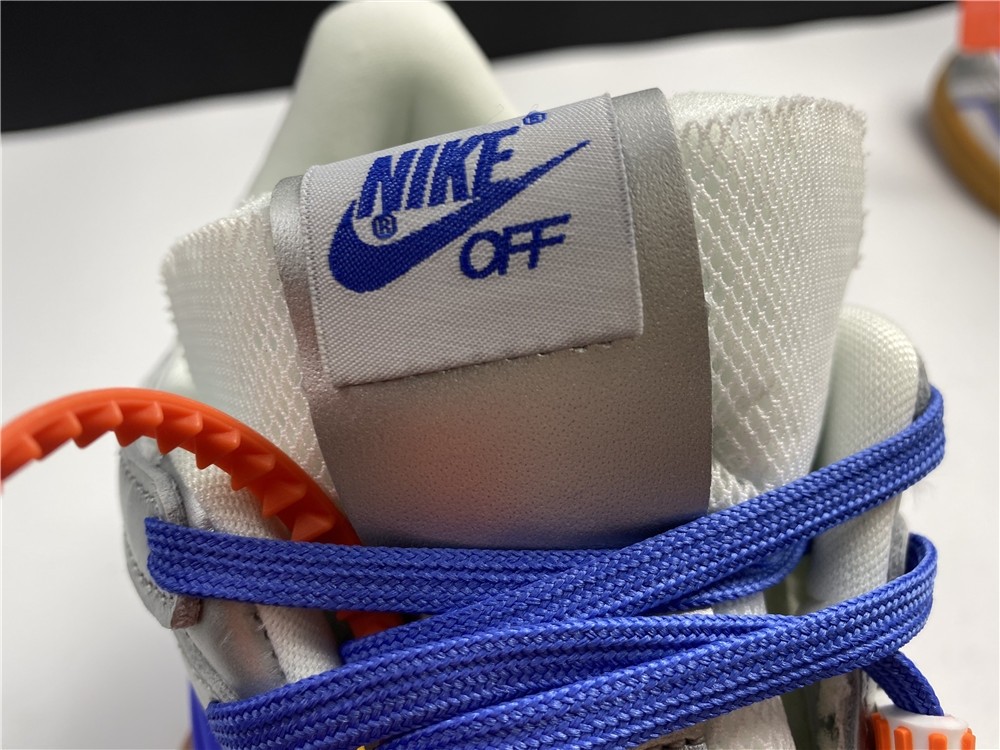 OFF-WHITE x Nike Air Rubber Dunk “University Blue” CU6015-100