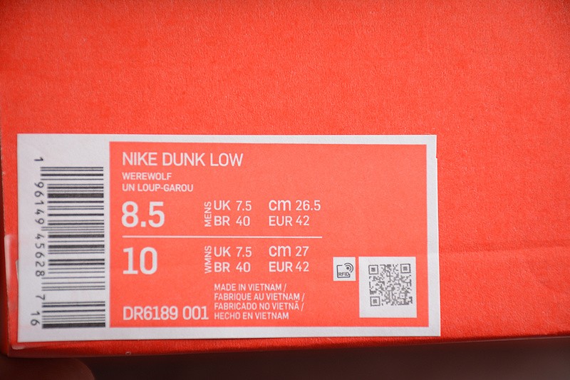 Nike Dunk Low CAU DR6189-001
