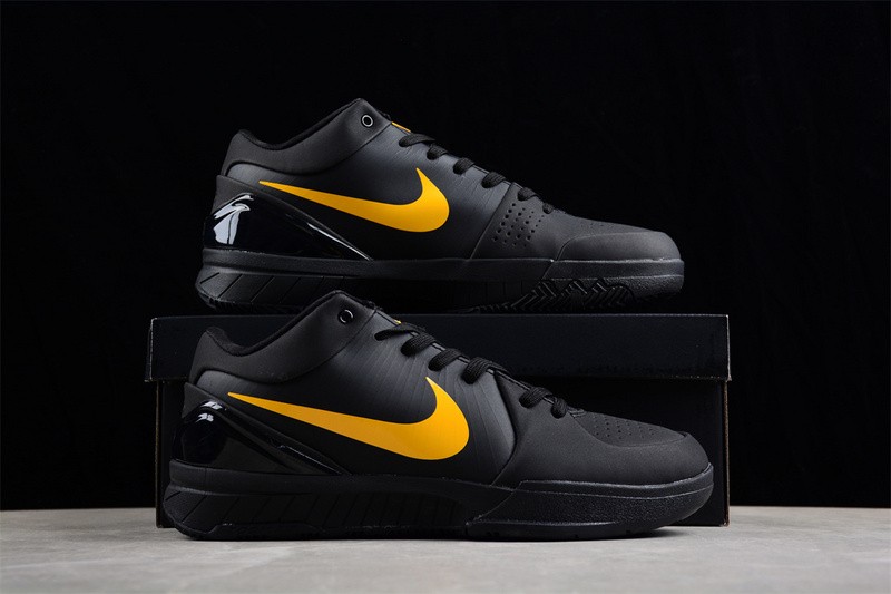Nike Kobe 4 Protro Black University Gold FQ3544-002