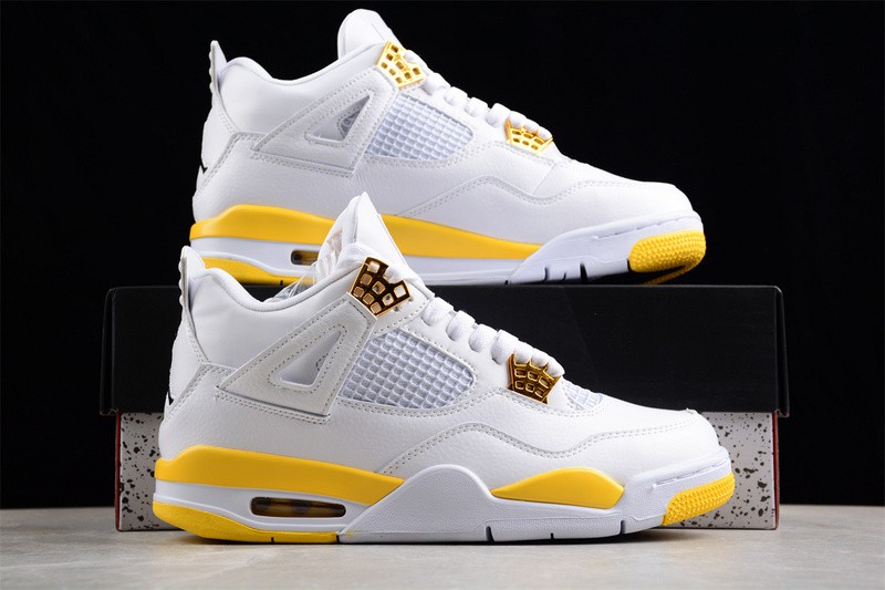 Air Jordan 4 Womens "Vivid Sulfur" AQ9129-101