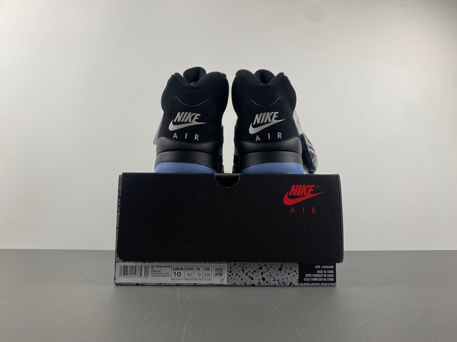 Air Jordan 5 Black Metallic Reimagined 2025 HF3975-001