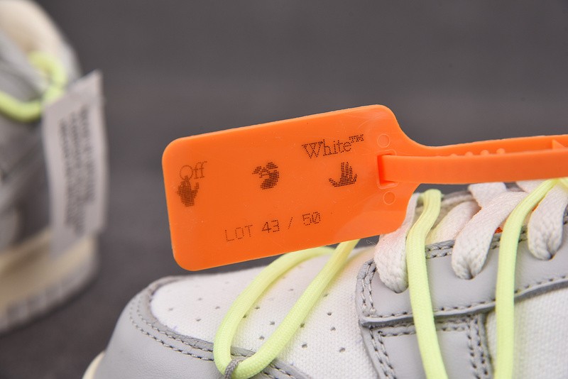 OFF-WHITE X DUNK LOW “43 OF 50” DM1602-128