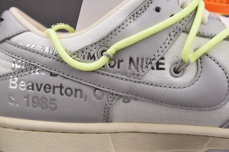 OFF-WHITE X DUNK LOW “43 OF 50” DM1602-128