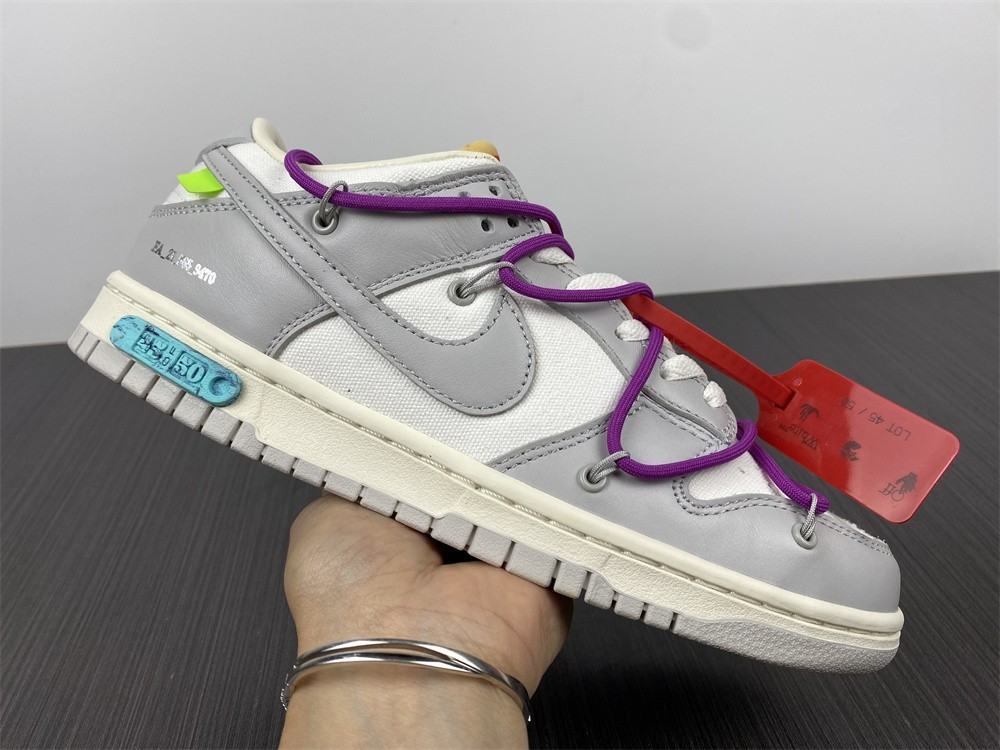 OFF-WHITE X DUNK LOW “45 OF 50” DM1602-101