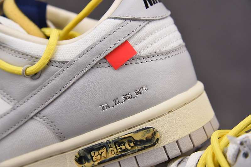 OFF-WHITE X DUNK LOW “27 OF 50” DM1602-120