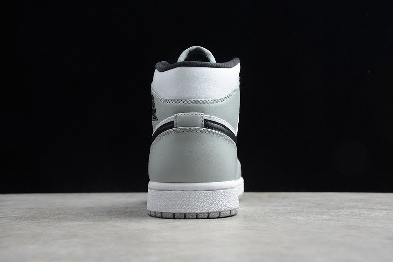 AIR JORDAN 1 MID LIGHT SMOKE GREY 554724-092