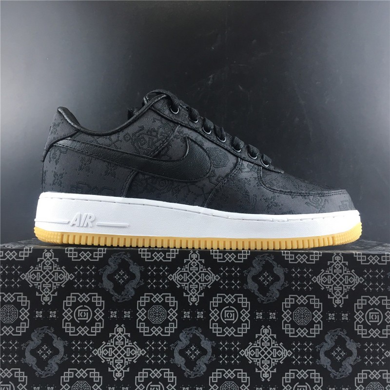 Fragment CLOT Nike Air Force 1 Black CZ3986-001