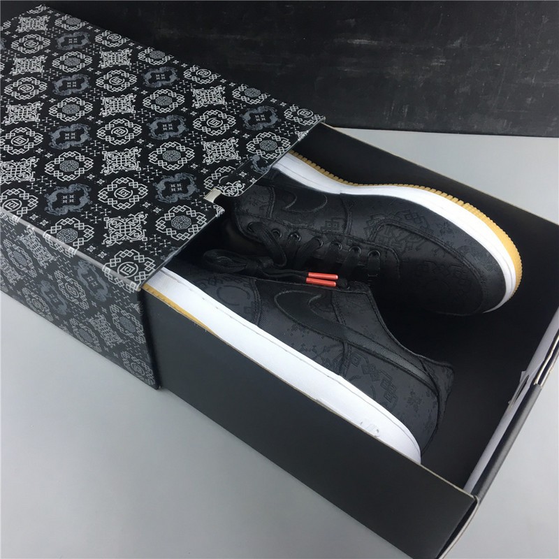 Fragment CLOT Nike Air Force 1 Black CZ3986-001