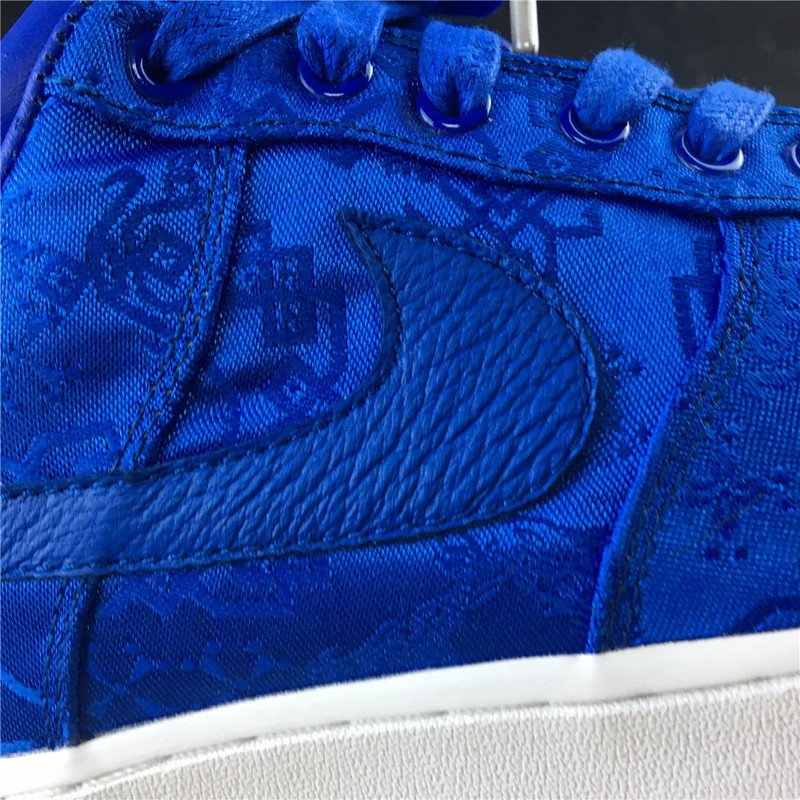 CLOT Nike Air Force 1 Blue Silk CJ5290-400