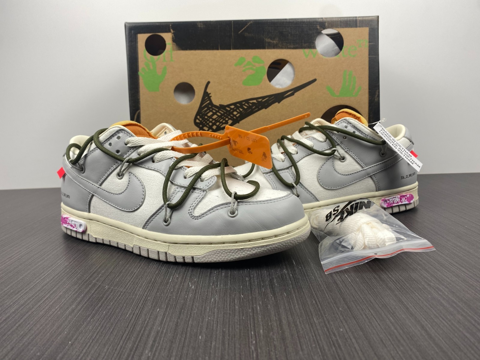 OFF-WHITE X DUNK LOW “22 OF 50” DM1602-124
