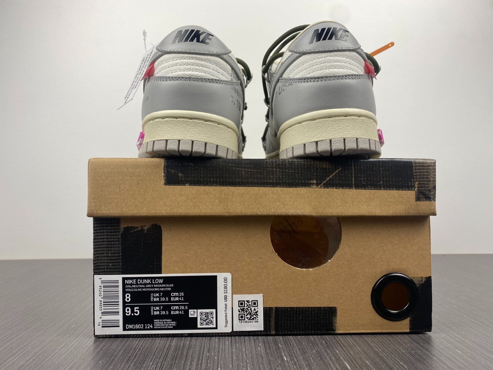 OFF-WHITE X DUNK LOW “22 OF 50” DM1602-124