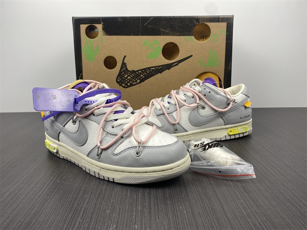 OFF-WHITE X DUNK LOW “24 OF 50” DM1602-119
