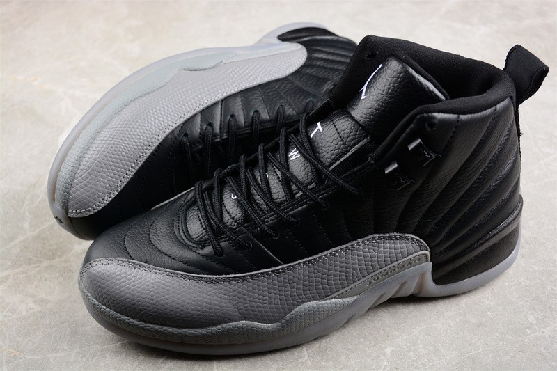 Air Jordan 12 Black Wolf Grey CT8013-019