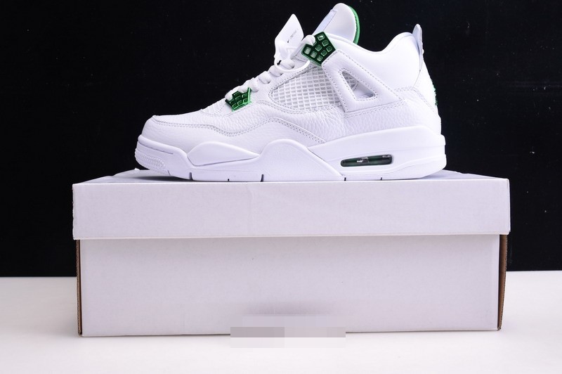 Air Jordan 4 Retro “Pure Money” white green CT8527-113