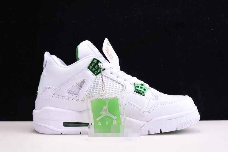 Air Jordan 4 Retro “Pure Money” white green CT8527-113