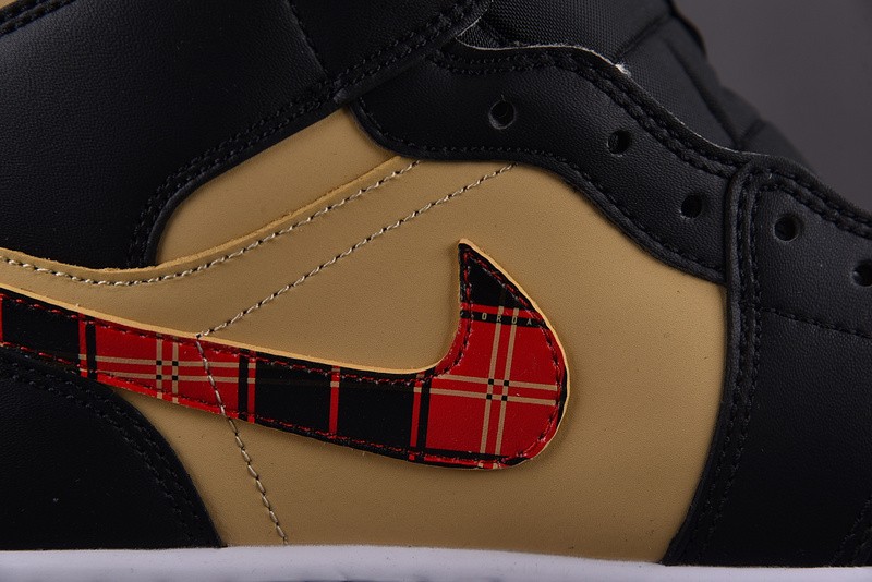 Air Jordan 1 Mid Tartan Swoosh DZ5329-001