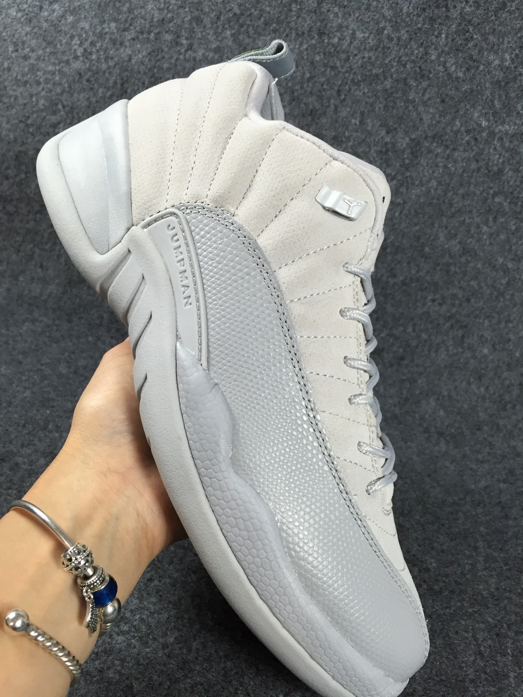 Jordan 12 Low Grey Suede 308317-002
