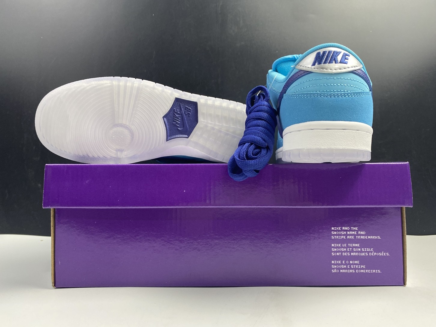 Nike Dunk SB Low “Blue Fury” BQ6817-400