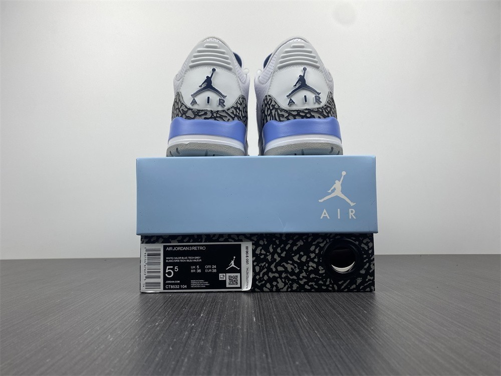 Air Jordan3 UNC  CT8532-104