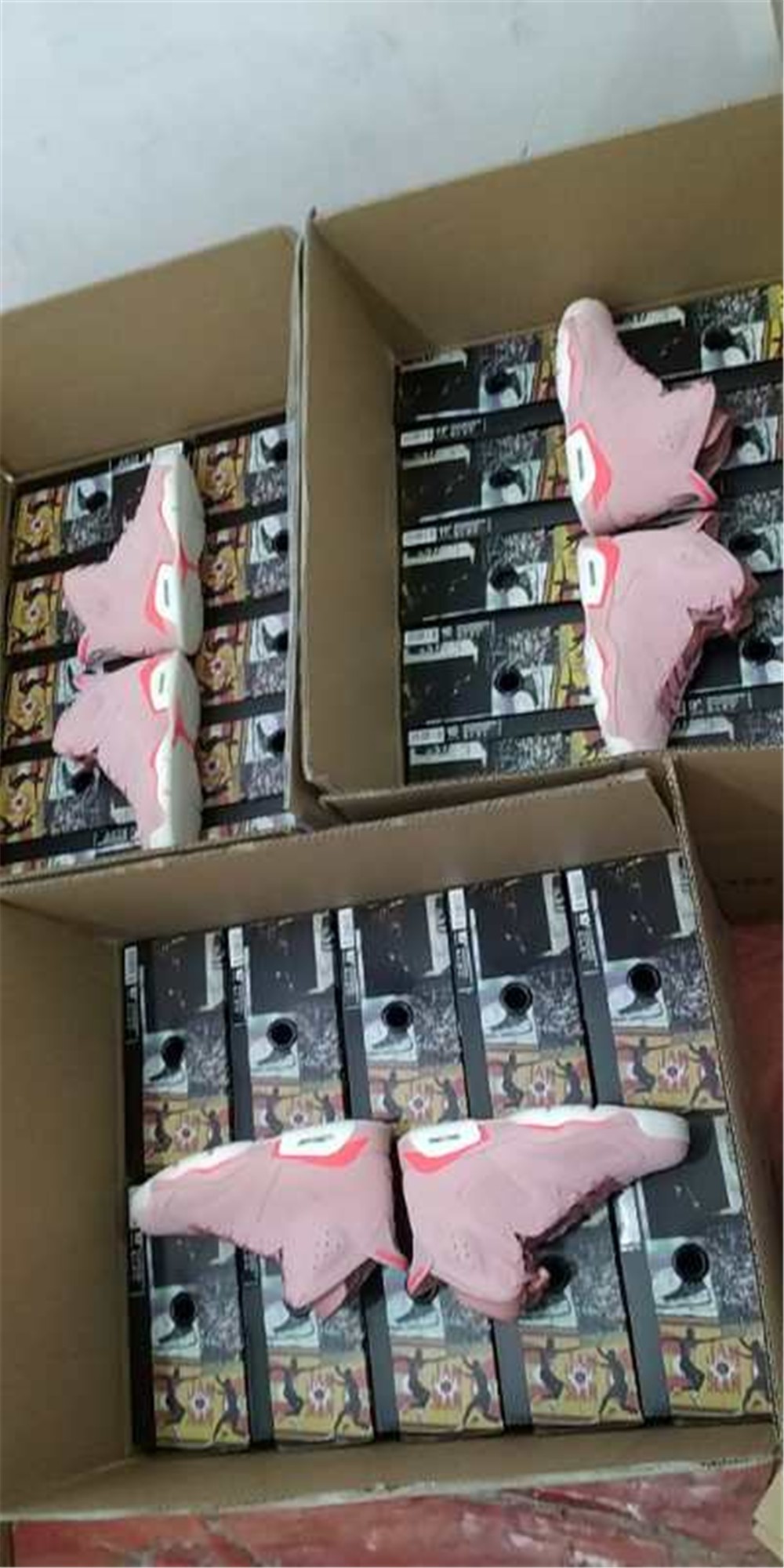 AIR JORDAN 6 "MILLENNIAL PINK" mens 384664-031