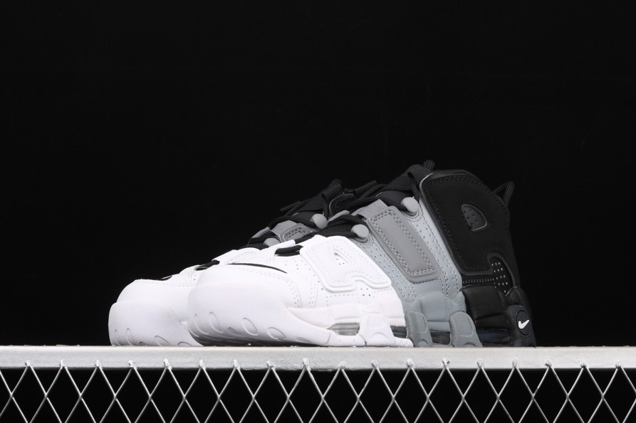 Nike Air More Uptempo “Tri-Color” black-Grey-White  921948-002