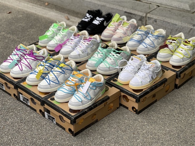 Off-White x Nike Dunk Low DM1602-115