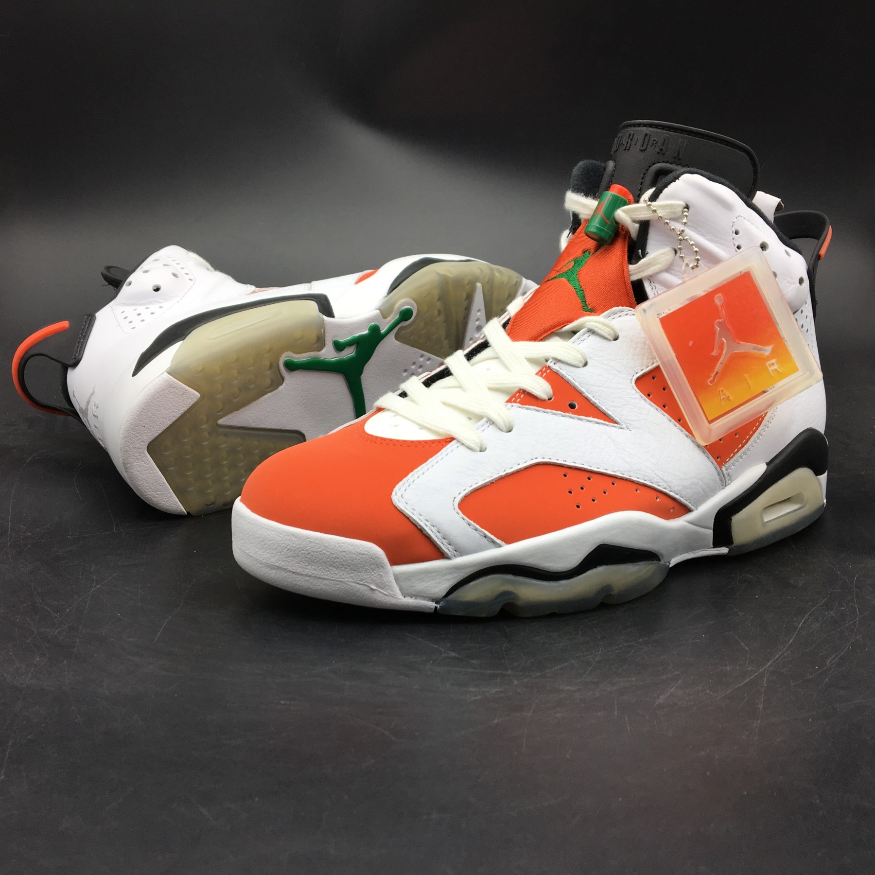 AIR JORDAN 6 RETRO NRG G8RD "GATORADE" orange mens 384664-145