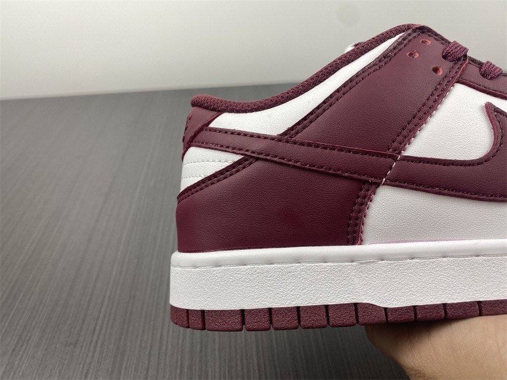2021 New Nike Dunk Low “Bordeaux” White/Bordeaux J DD1503-108