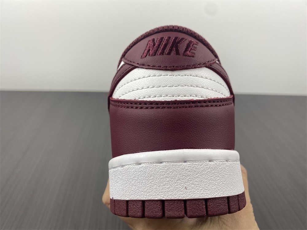 2021 New Nike Dunk Low “Bordeaux” White/Bordeaux J DD1503-108