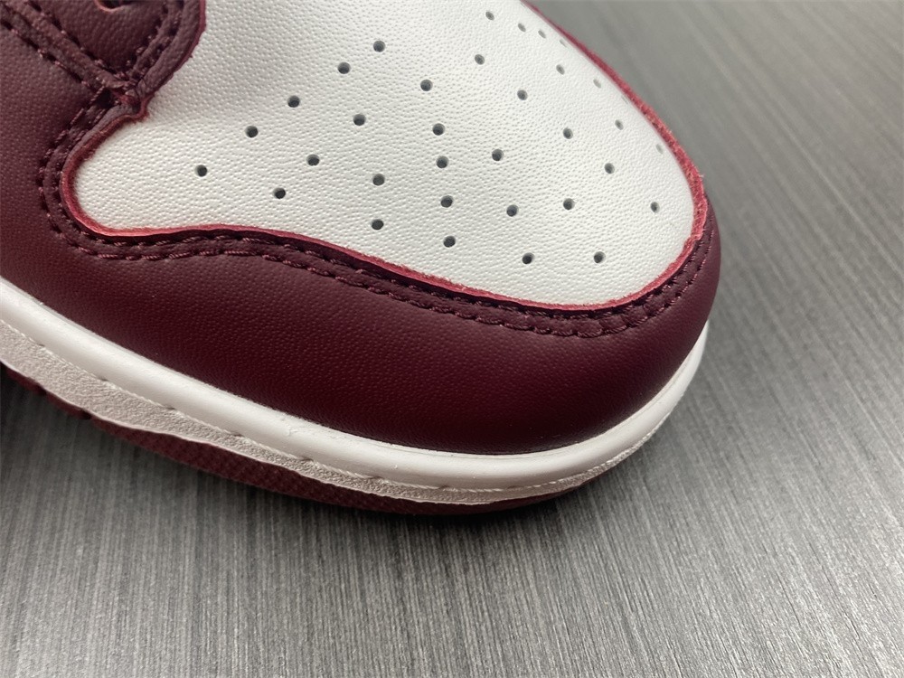 2021 New Nike Dunk Low “Bordeaux” White/Bordeaux J DD1503-108