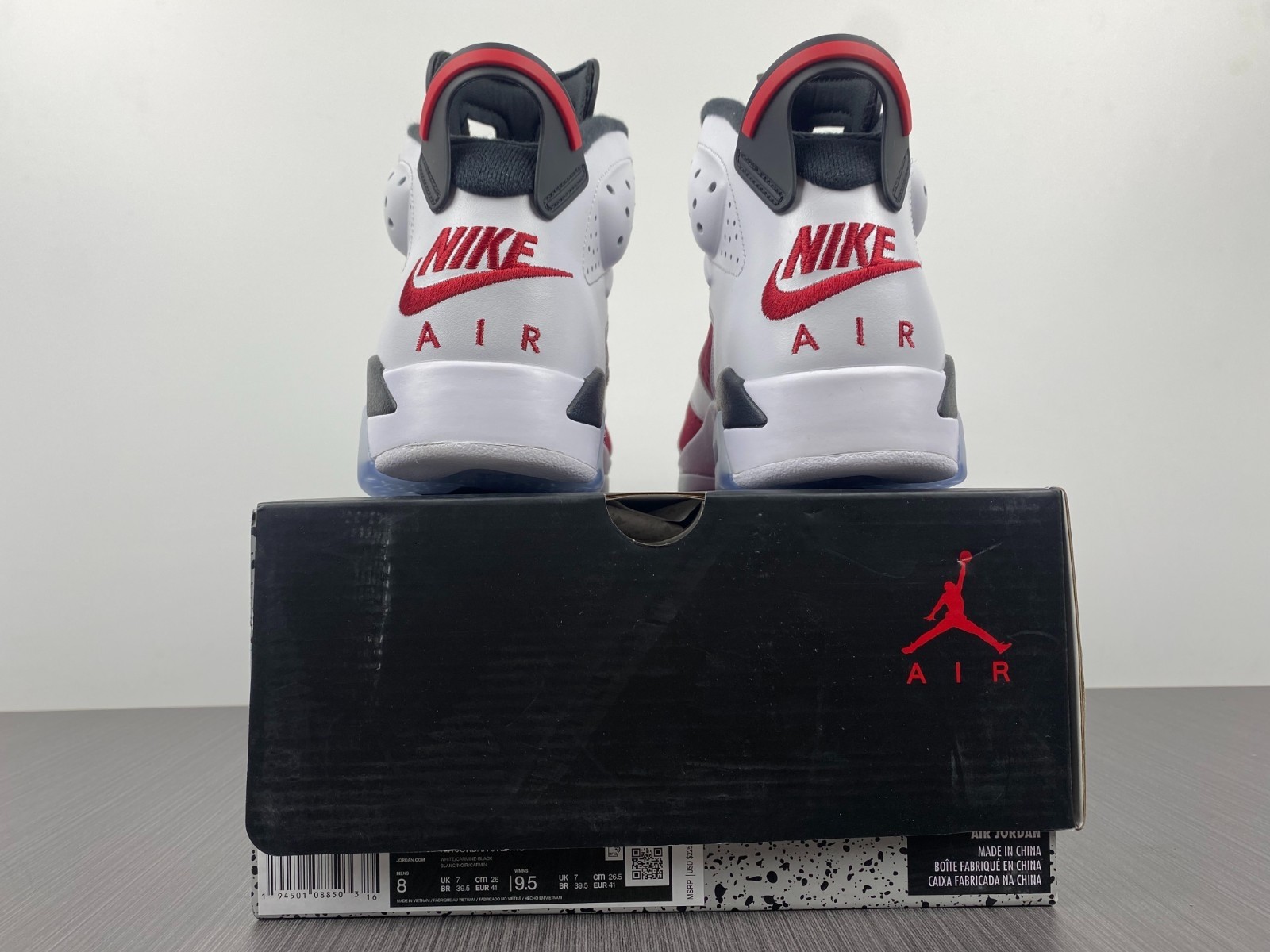 Air Jordan 6 Retro "Carmine" （2021）CT8529-106