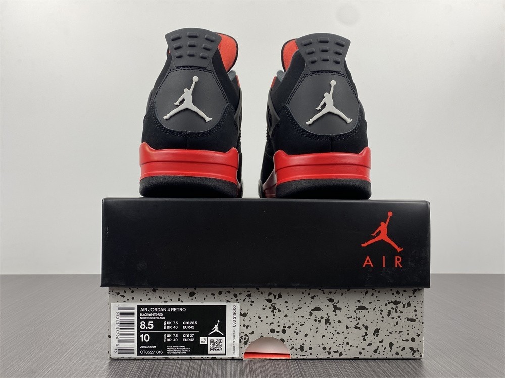 AIR JORDAN 4 “RED THUNDER” CT8527-016