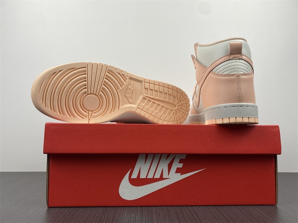 Nike Dunk High Sail Crimson Tint - J - DD1869-104
