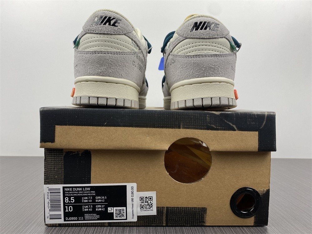 Nike Dunk Low Off-White Lot 16 - (H) DJ0950-111