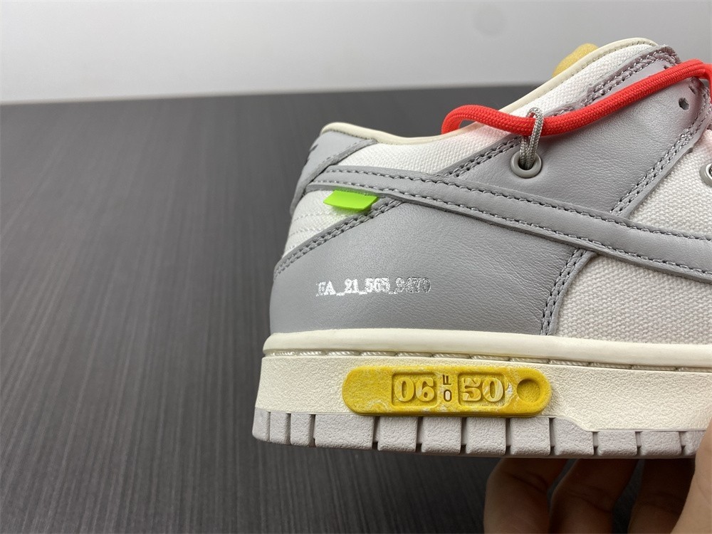 OFF‑WHITE X NIKE DUNK LOW 
