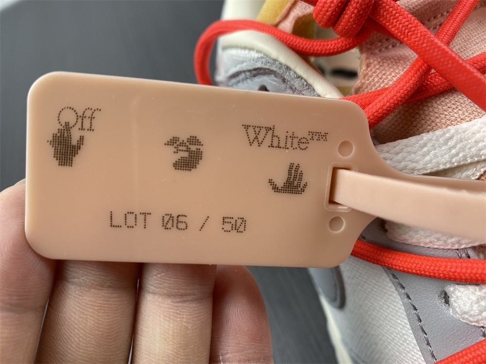 OFF‑WHITE X NIKE DUNK LOW 