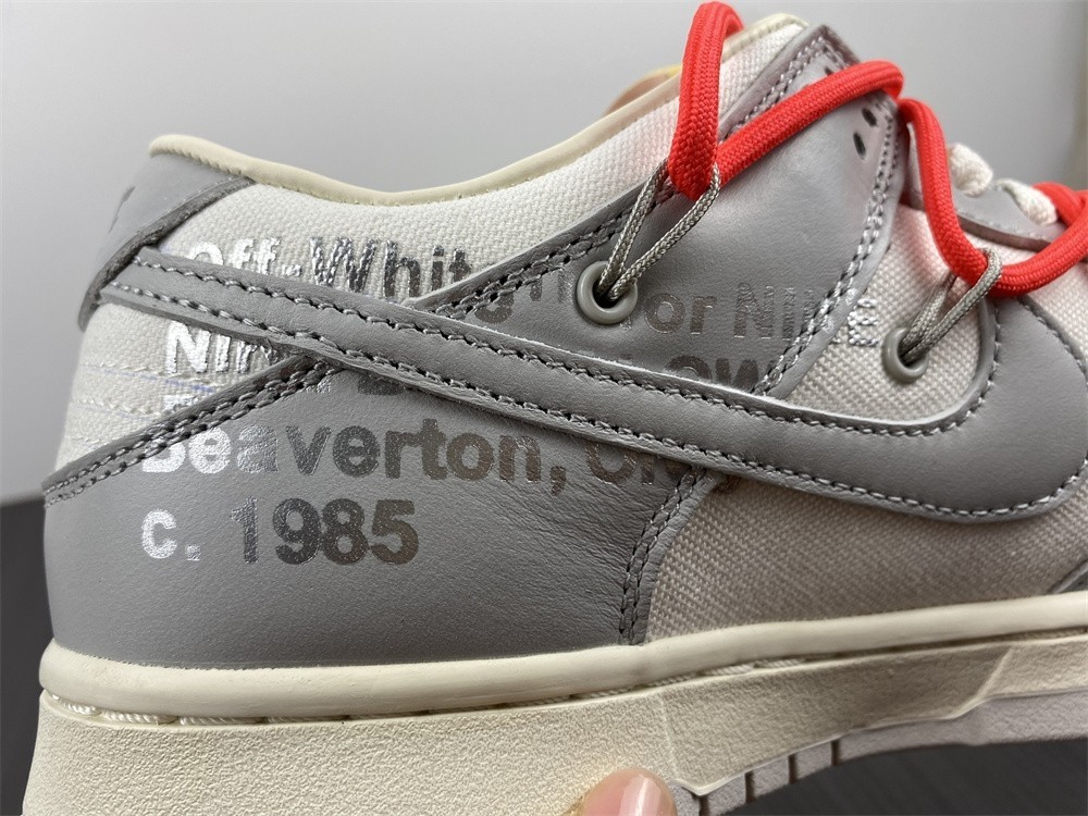 OFF‑WHITE X NIKE DUNK LOW 