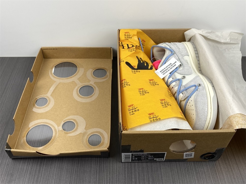 Nike Dunk Low Off-White Lot 38 (J)- DJ0950-113