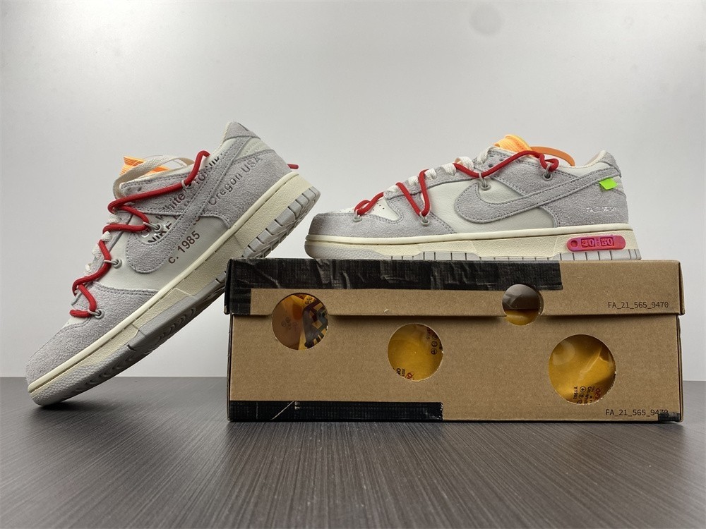 Nike Dunk Low x OW The 40-of50  DJ0950-103