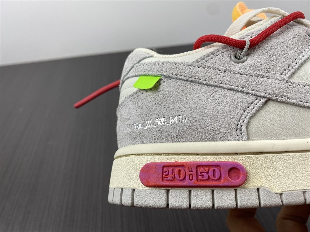 Nike Dunk Low x OW The 40-of50  DJ0950-103