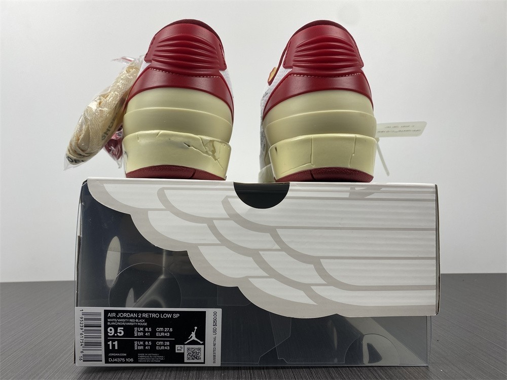 Off-White x Air Jordan 2 Retro Low SP - DJ4375-106