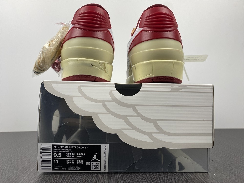 Off-White x Air Jordan 2 Retro Low SP - DJ4375-106