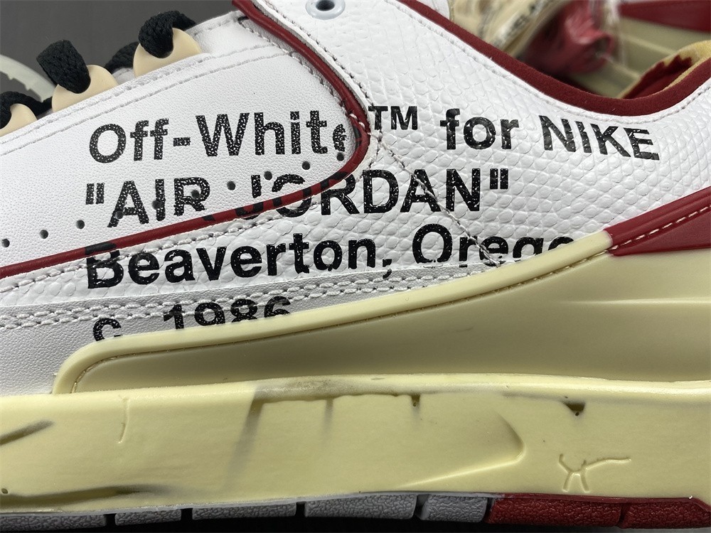 Off-White x Air Jordan 2 Retro Low SP - DJ4375-106