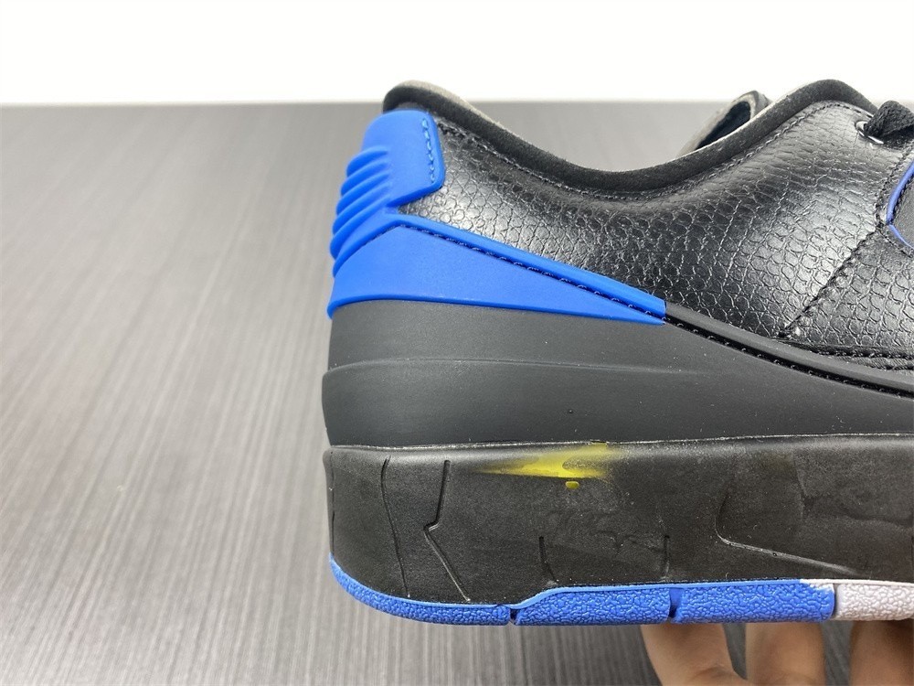 Off-White Air Jordan 2 Black Blue DJ4375-004