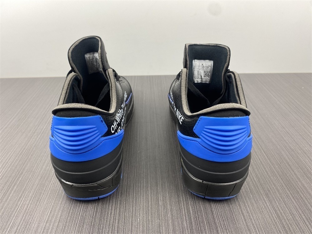 Off-White Air Jordan 2 Black Blue DJ4375-004