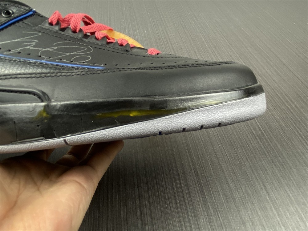 Off-White Air Jordan 2 Black Blue DJ4375-004