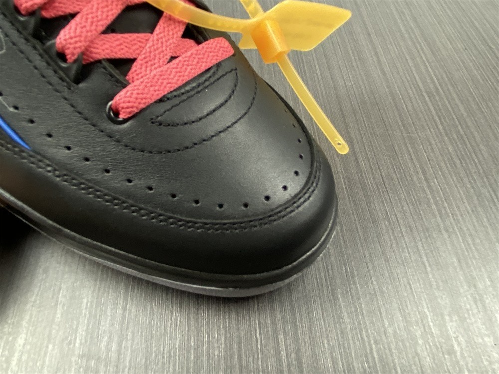 Off-White Air Jordan 2 Black Blue DJ4375-004