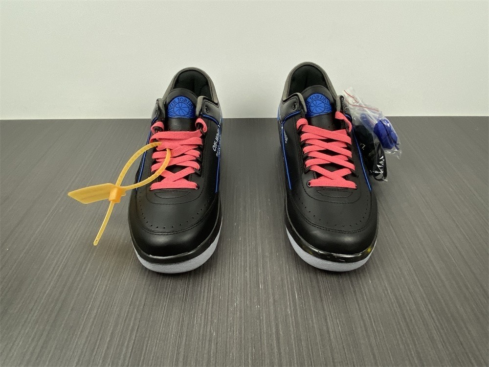 Off-White Air Jordan 2 Black Blue DJ4375-004