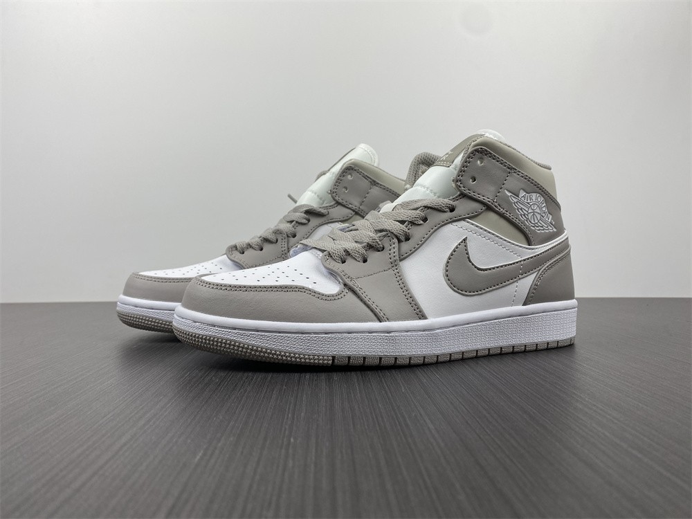 Air Jordan 1 Mid Linen - 554724-082