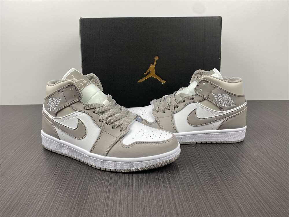 Air Jordan 1 Mid Linen - 554724-082